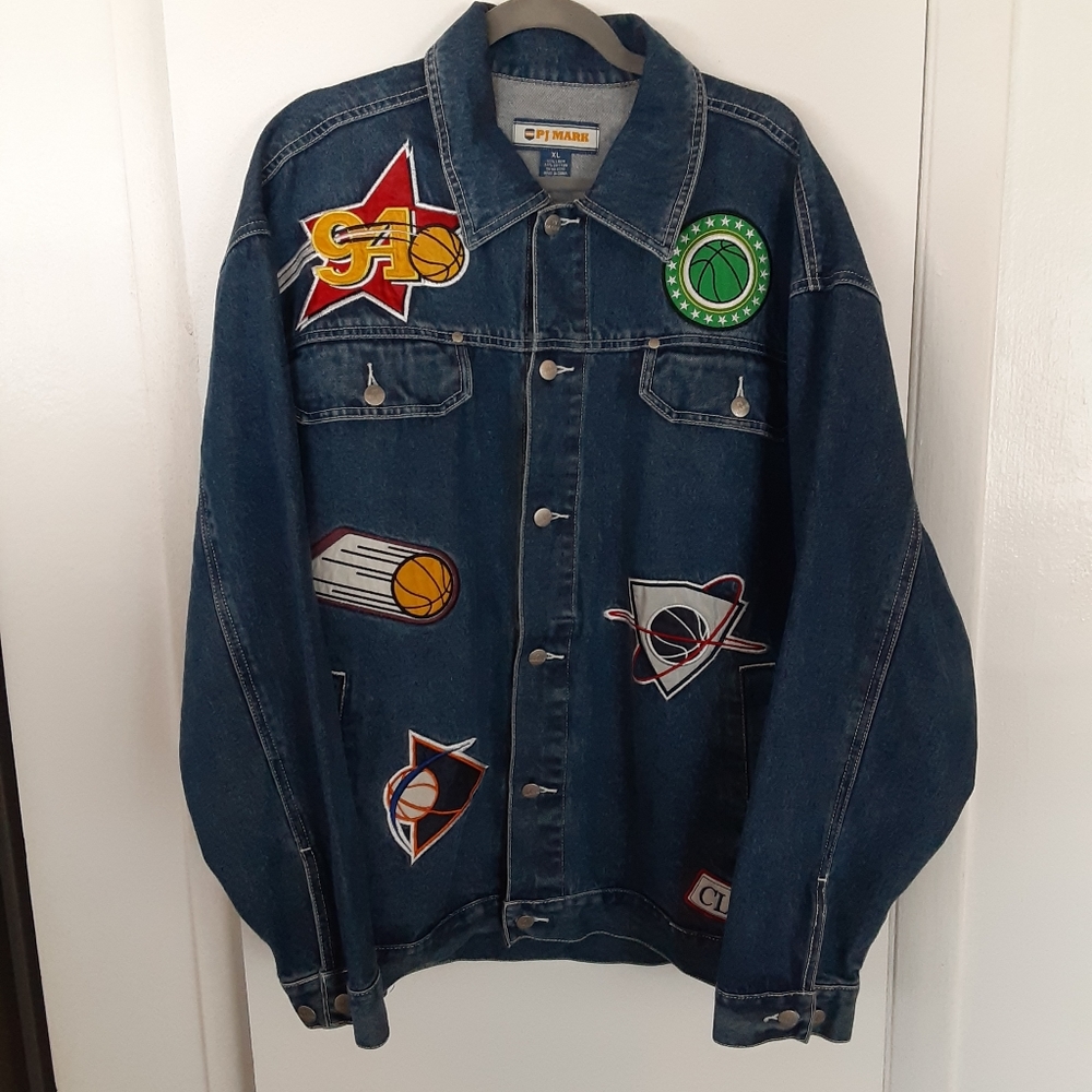 Vintage 94 PJ Mark Classic Athletic NBA DENIM Jack